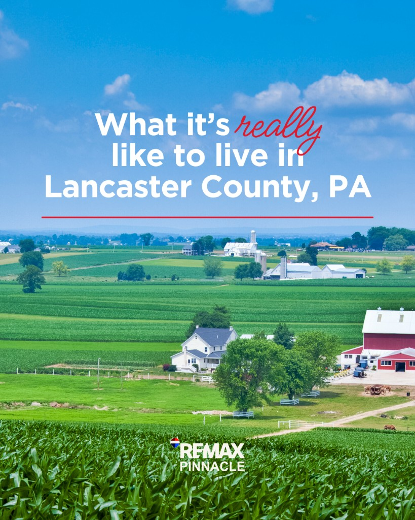 Brad Zimmerman Team social post: What it's really like to live in Lancaster County, PA