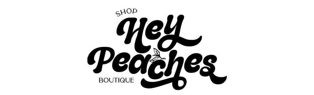 Hey Peaches logo