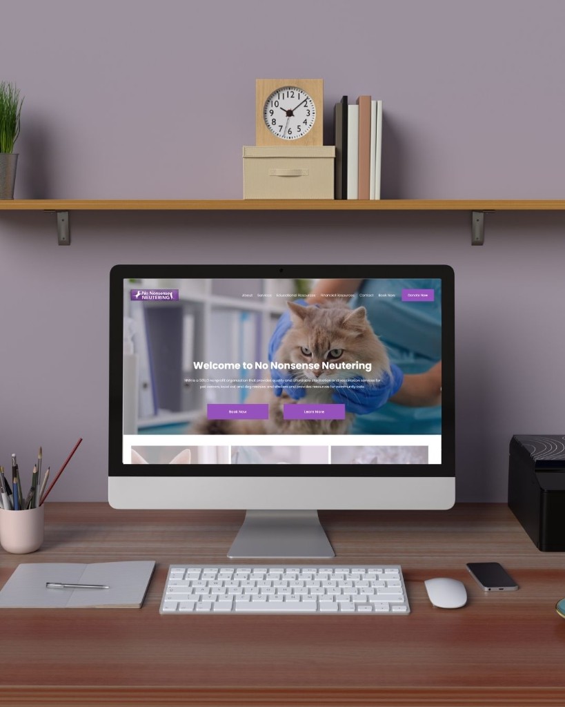 No Nonsense Neutering website